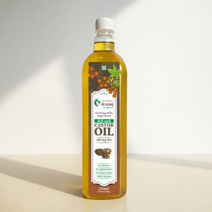 Gosatvam Prakrutik Mart Castor Oil (250 ML)