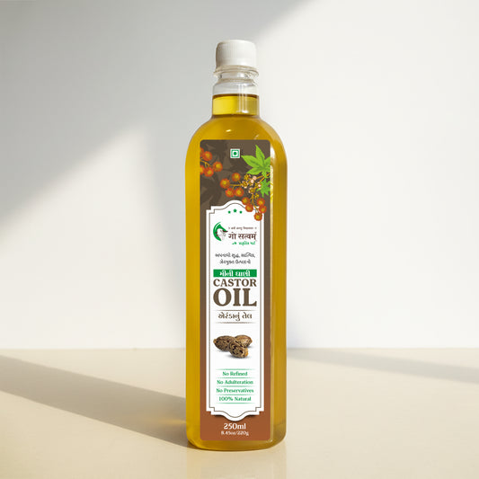 Gosatvam Prakrutik Mart Castor Oil 250 ML