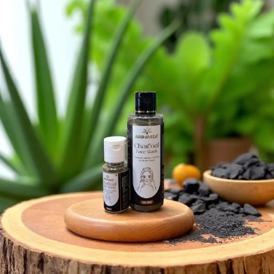 Aabhaveda Charcoal Face Wash (50 GM)