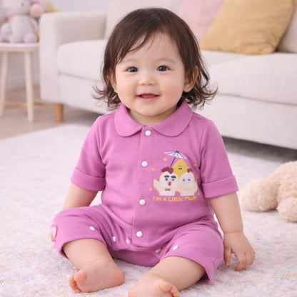 Tiny Tiggy Bamboo Cotton Unisex Baby Romper – Everyday Comfort Wear