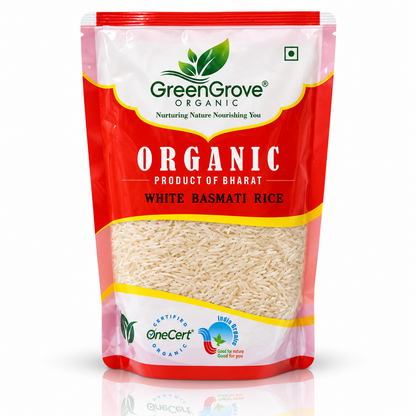 GreenGrove Organic White Basmati Rice