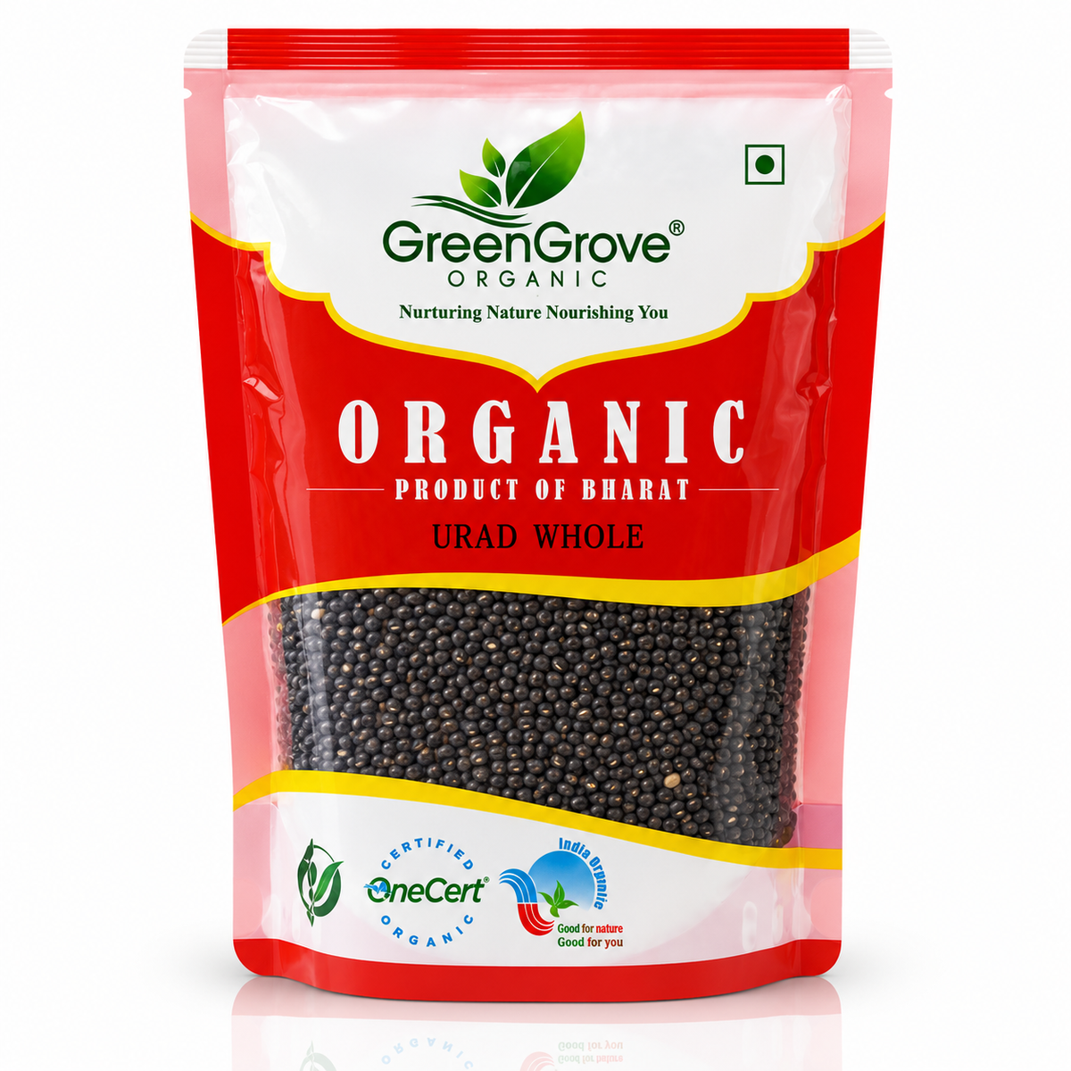 GreenGrove Organic Urad Whole (1 KG)