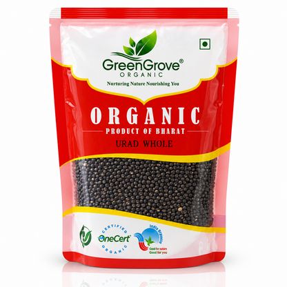 GreenGrove Organic Urad Whole (1 KG)