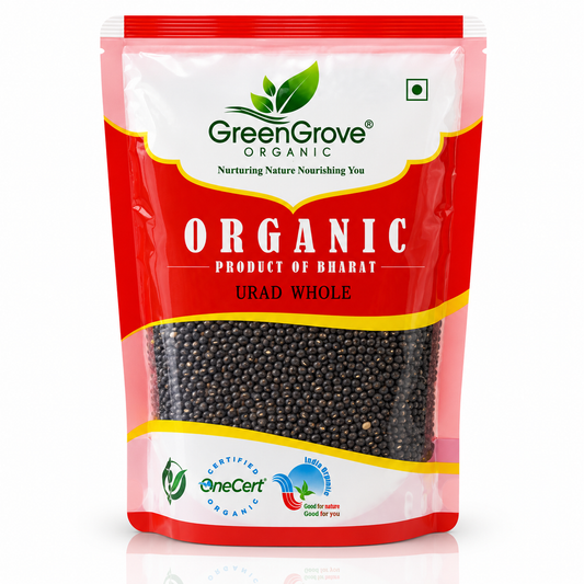 GreenGrove Organic Urad Whole (1 KG)