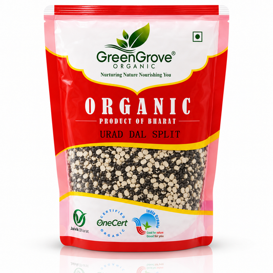 GreenGrove Organic Urad Dal Split (1 KG)