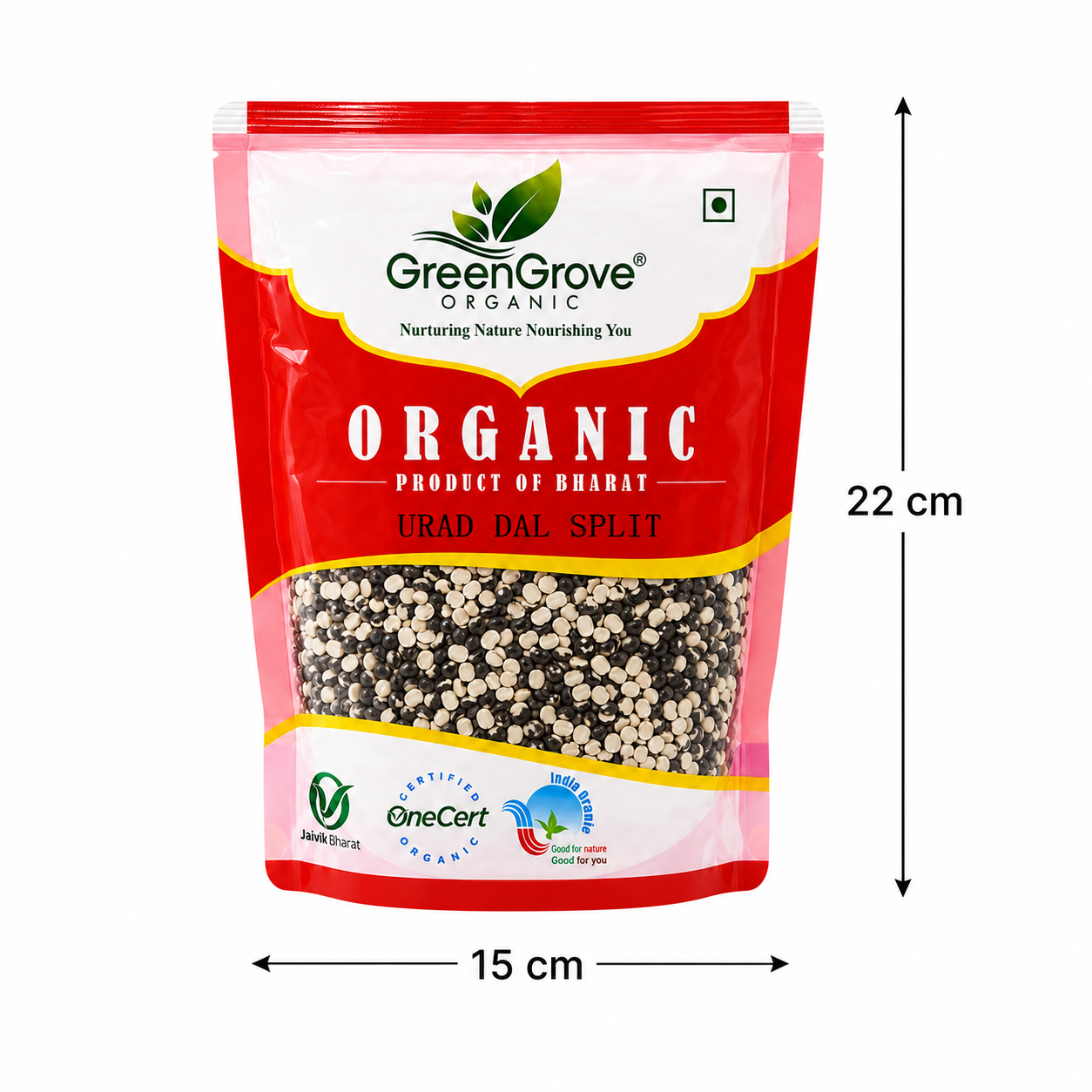 GreenGrove Organic Urad Dal Split (1 KG)