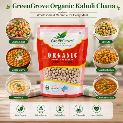GreenGrove Organic Kabuli Chana