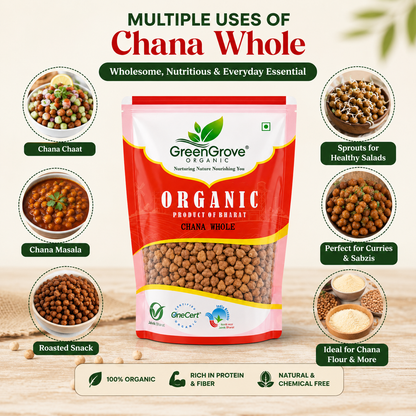GreenGrove Organic Chana Whole