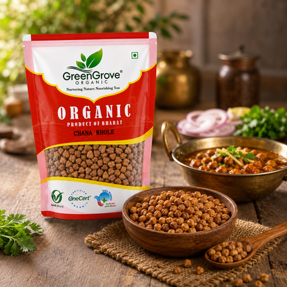GreenGrove Organic Chana Whole