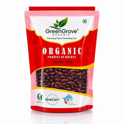 GreenGrove Organic Red Rajma (1 KG)
