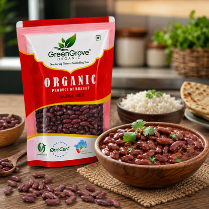 GreenGrove Organic Red Rajma (1 KG)