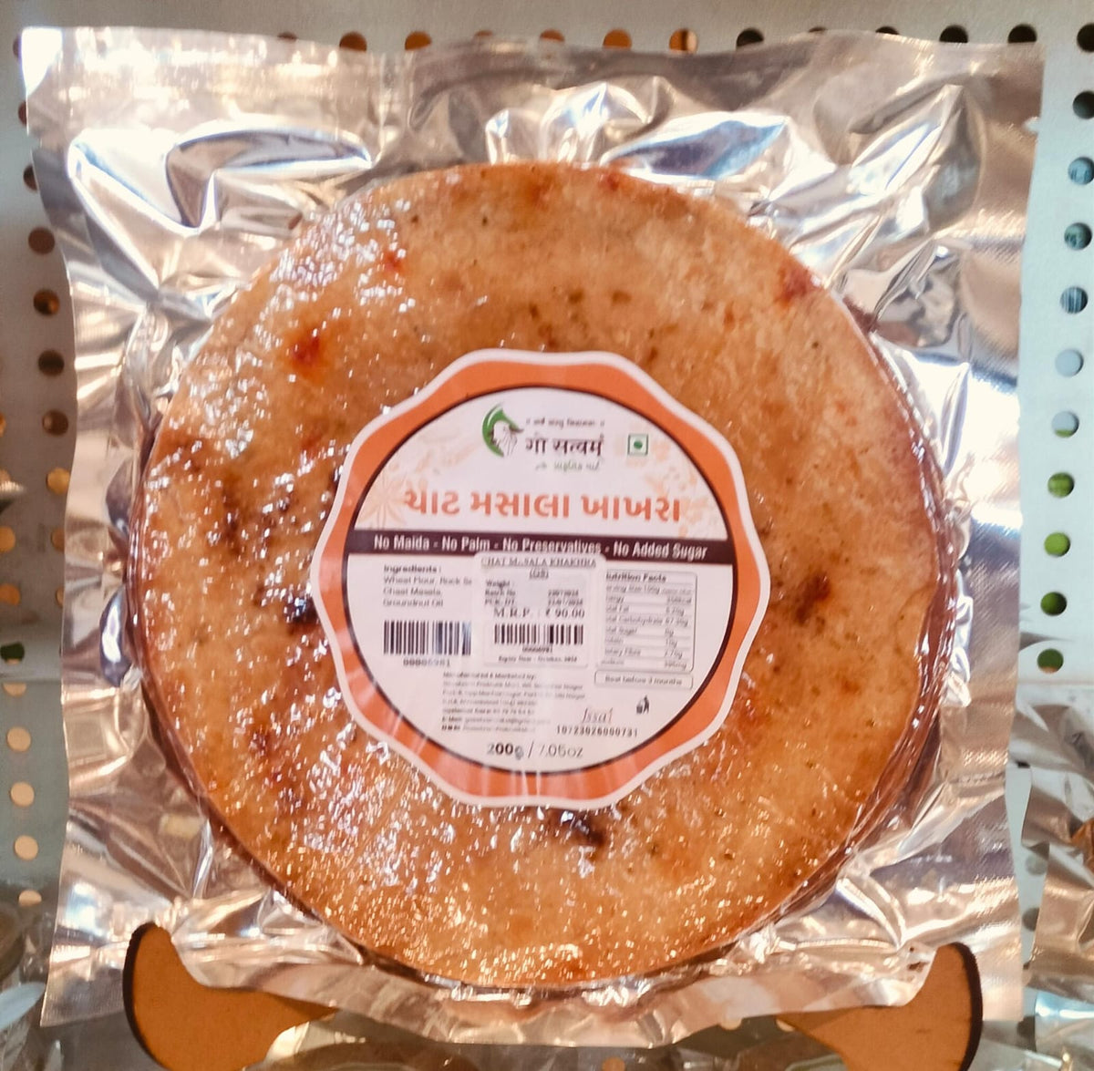 Gosatvam Prakrutik Mart Organic Khakhra (PACK OF 3)