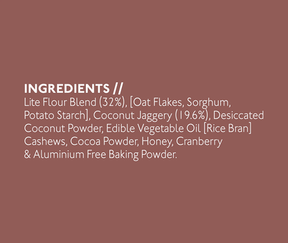Nourish Organics Chocolate Coconut Cookies (120 GM)