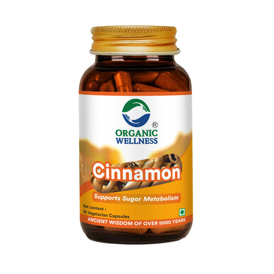 Organic Wellness Cinnamon 90 Capsules