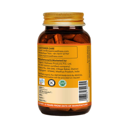 Organic Wellness Cinnamon 90 Capsules