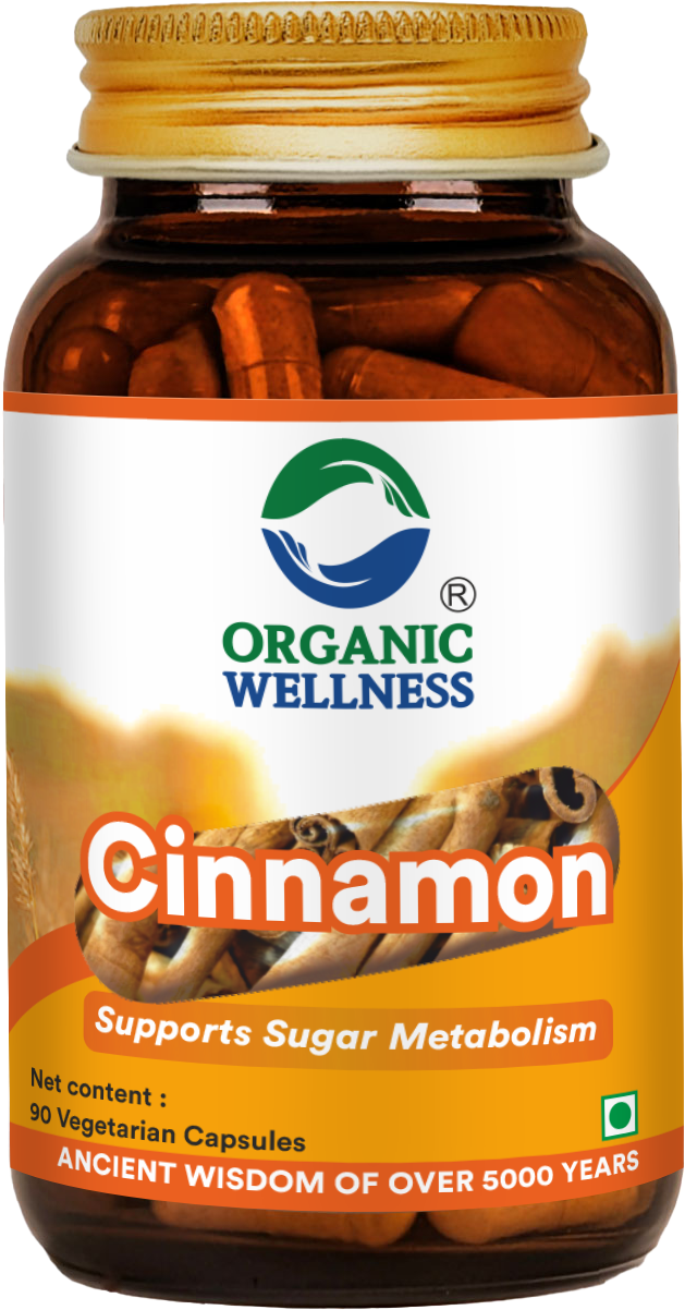 Organic Wellness Cinnamon 90 Capsules