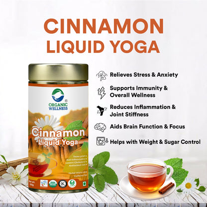 Organic Wellness Cinnamon Liquid Yoga Tea