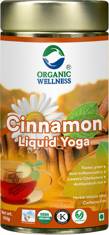 Organic Wellness Cinnamon Liquid Yoga Tea