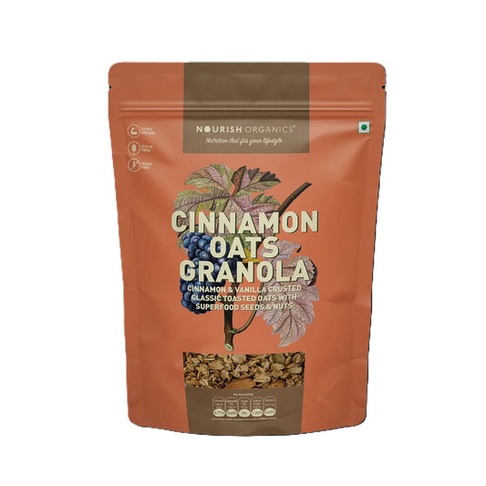 Nourish Organics Cinnamon Oats Granola (270 GM)