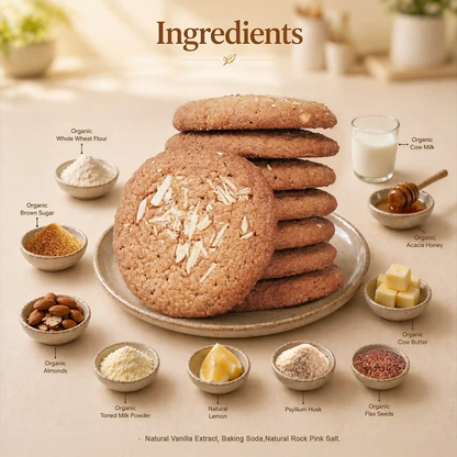 Frissly Organic Classic Almond Crunch (120 GM)