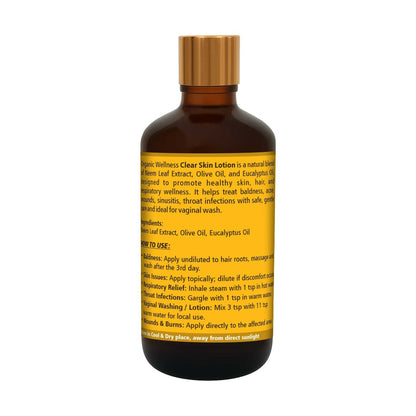 Organic Wellness Clear Skin Lotion