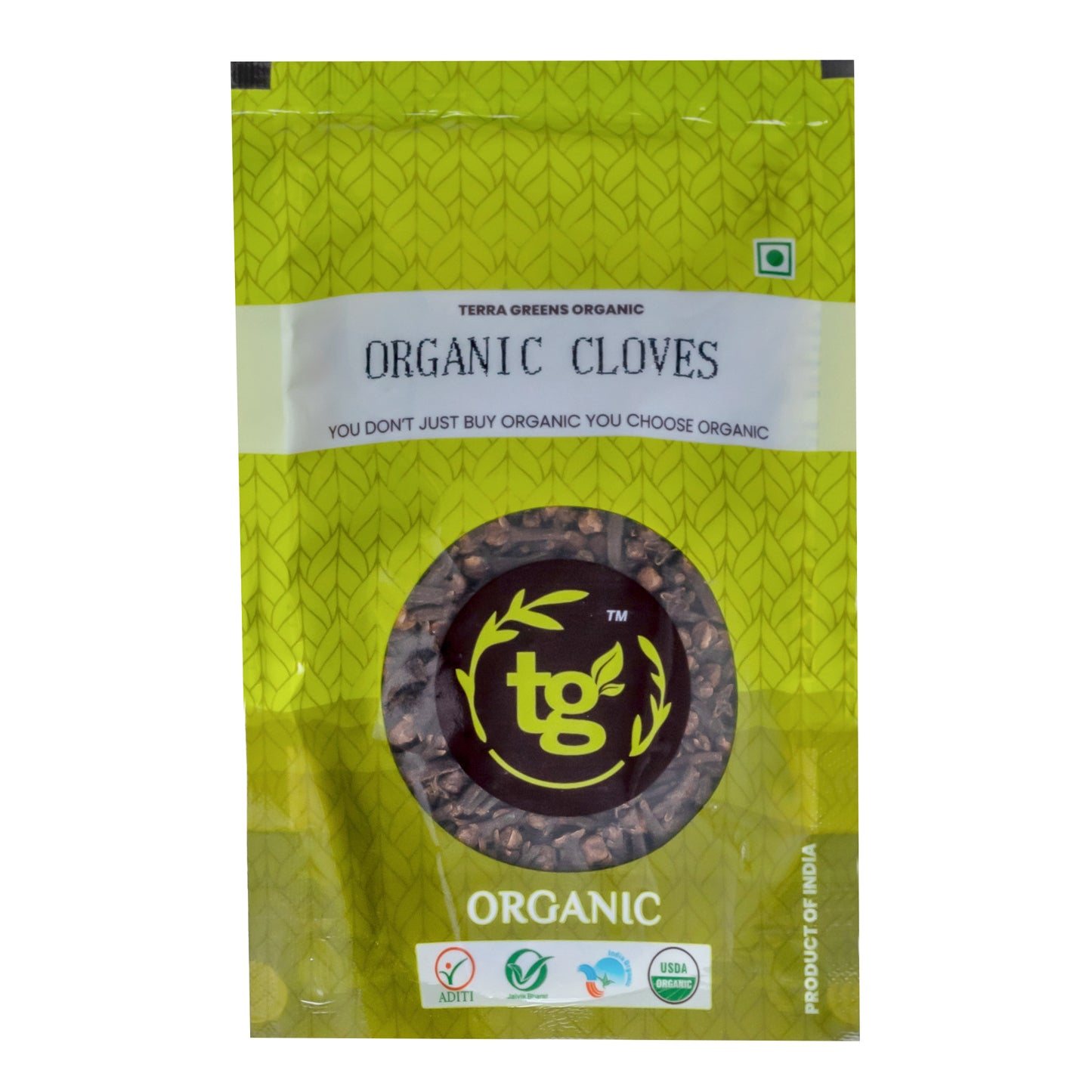 Terra Greens Organic Cloves (50 GM)