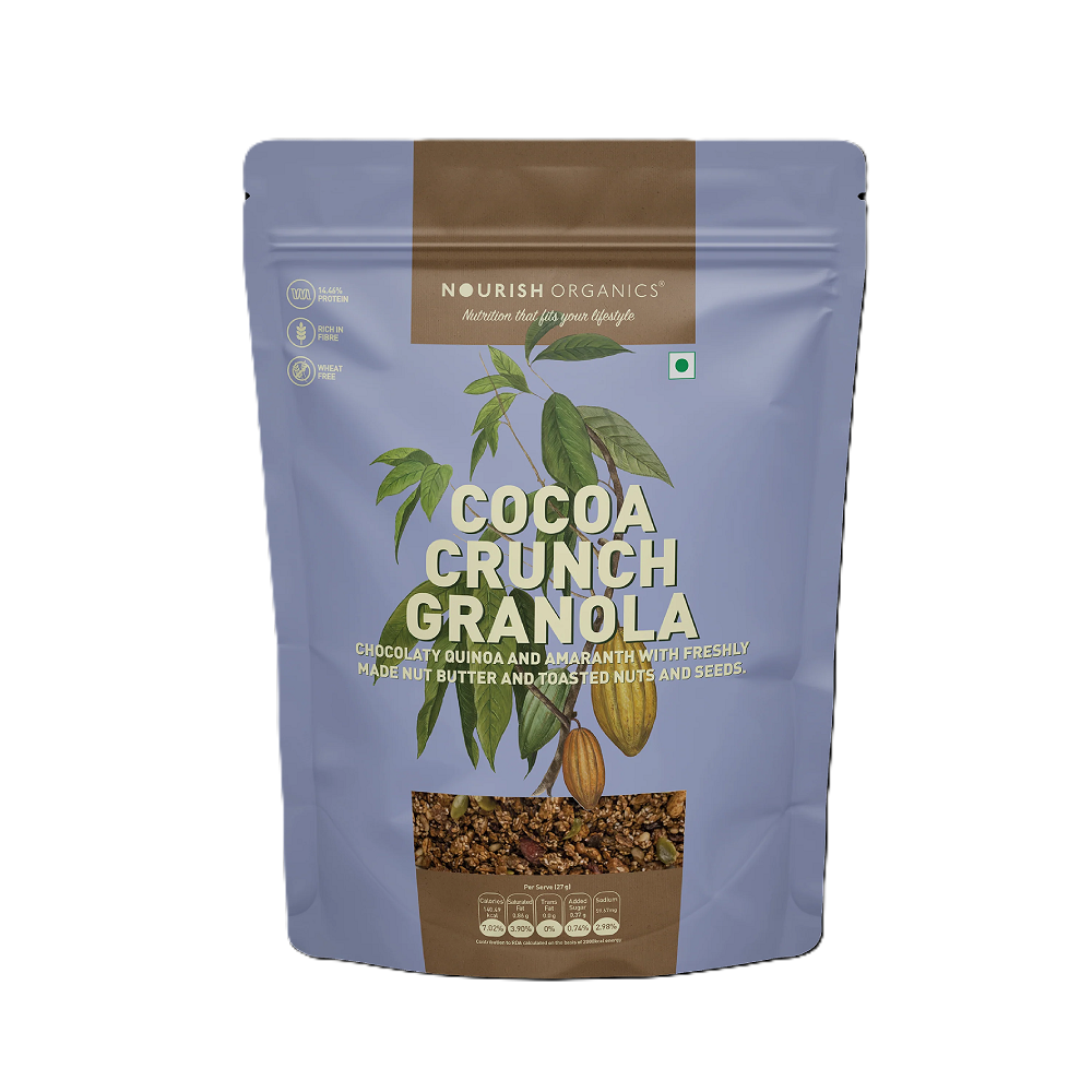 Nourish Organics Cocoa Crunch Granola (270 GM)