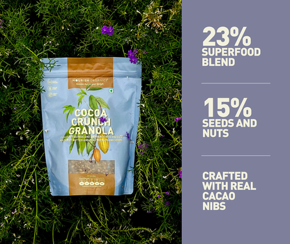 Nourish Organics Cocoa Crunch Granola (270 GM)