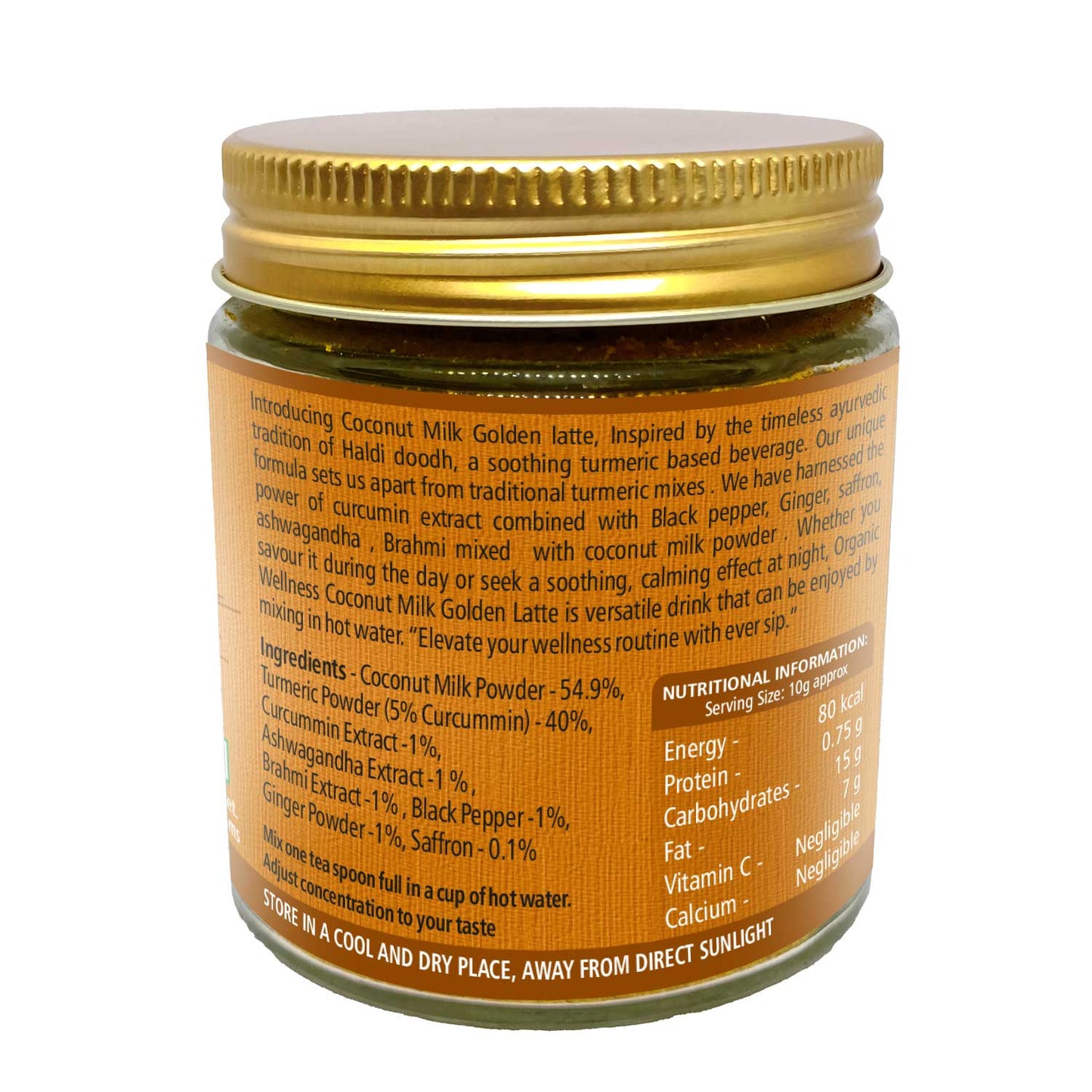 Organic Wellness Coconut Milk Golden Latte (75 GM)