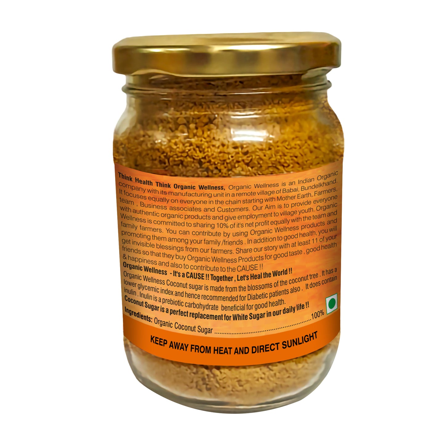 Organic Wellness Coconut Sugar (150 GM)