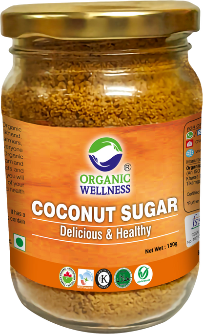 Organic Wellness Coconut Sugar (150 GM)