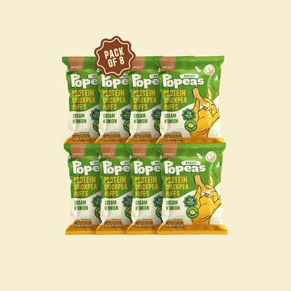 Nourish Organics Cream & Onion Popeas (60 GM)