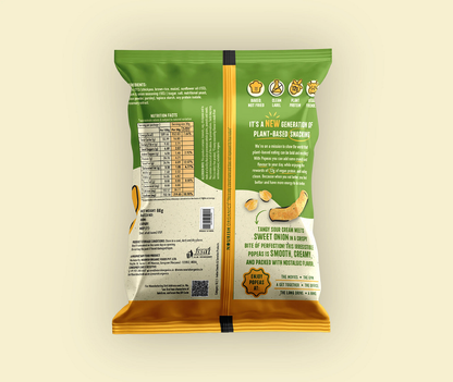 Nourish Organics Cream & Onion Popeas (60 GM)
