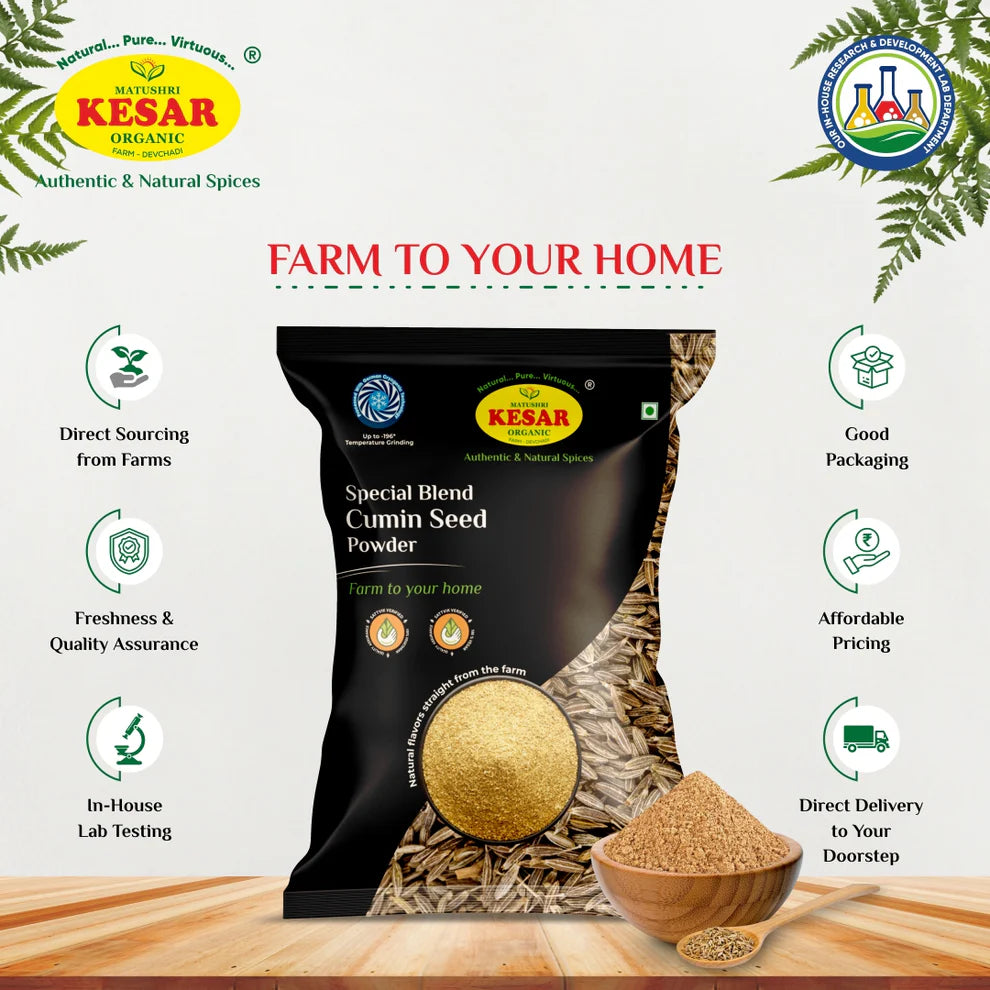 Kesar Organic Cumin Seed Powder