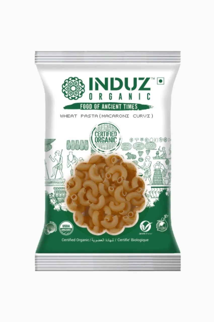 Induz Organic Macroni Curvi Pasta