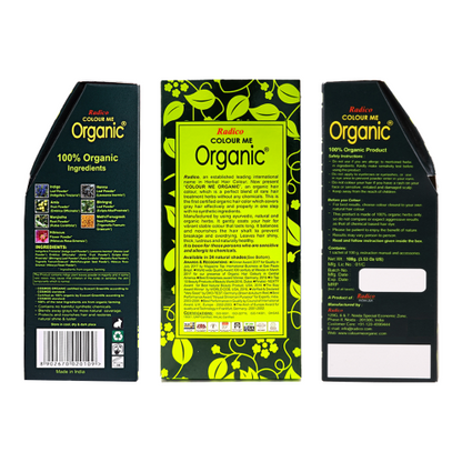 Radico Organic Dark Brown Hair Colour