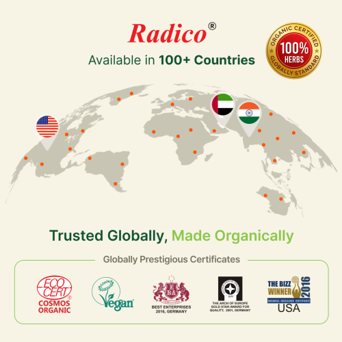Radico Organic Dark Brown Hair Colour