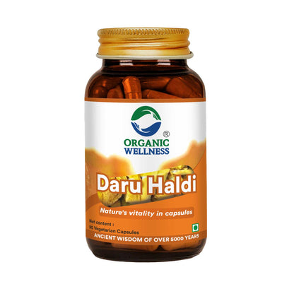Organic Wellness Daru Haldi 90 Capsules