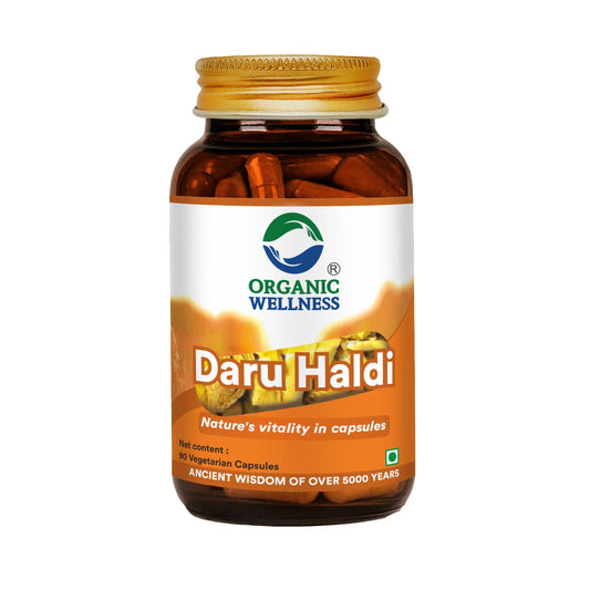 Organic Wellness Daru Haldi 90 Capsules