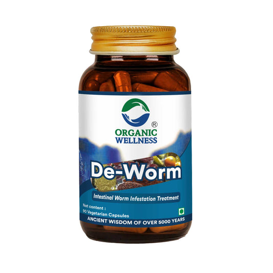 Organic Wellness De Worm 90 Capsules