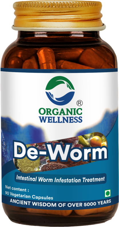 Organic Wellness De Worm 90 Capsules