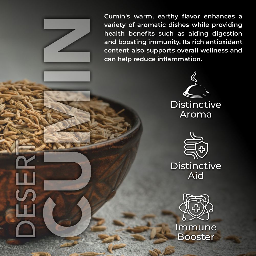 Nidhi Organics Desert Cumin (Jeera)
