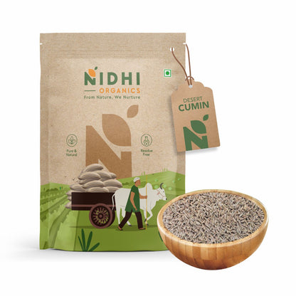 Nidhi Organics Desert Cumin (Jeera)