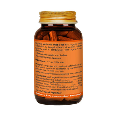 Organic Wellness Diabo Fit 90 Capsules