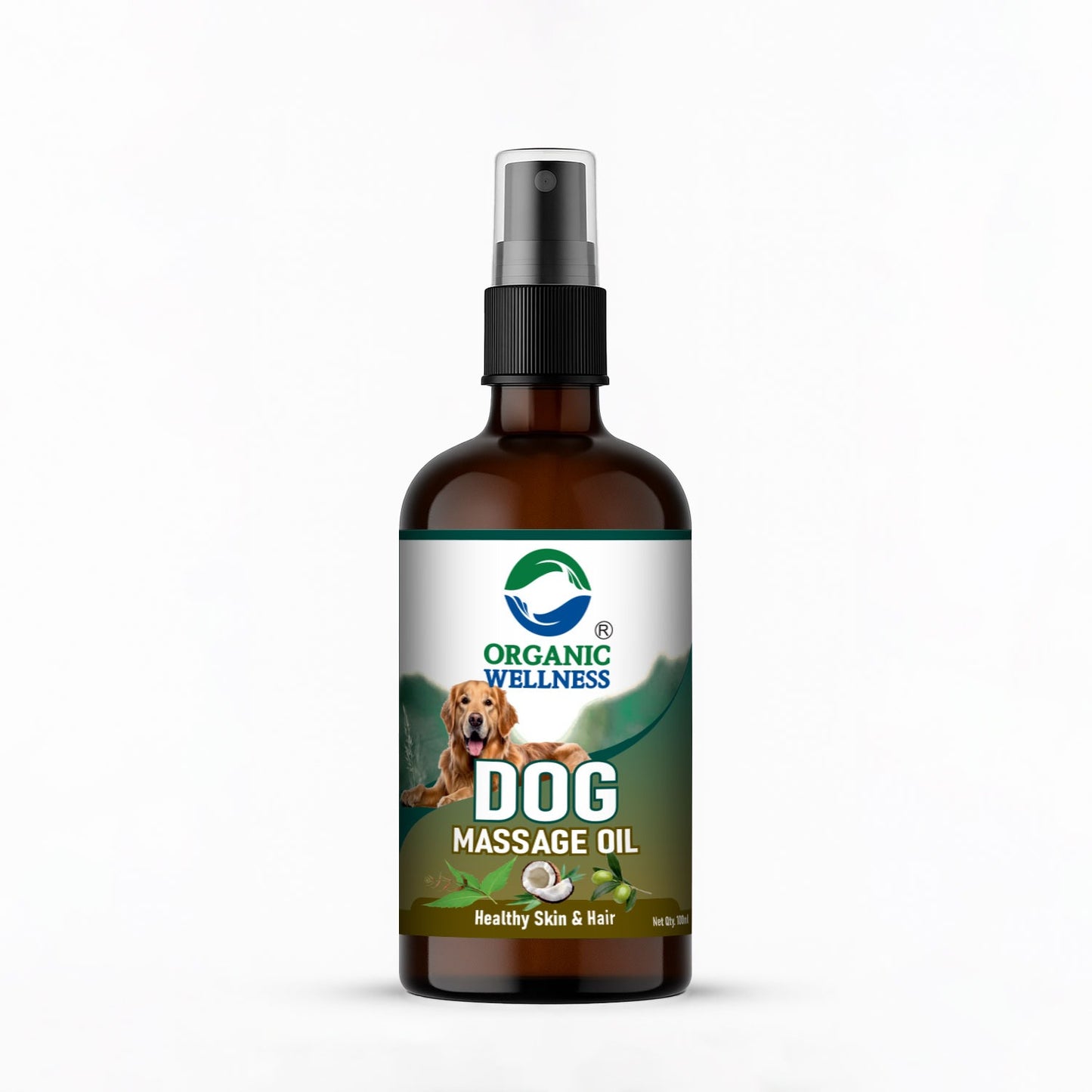Organic Wellness Zeal Dog Massage Oil