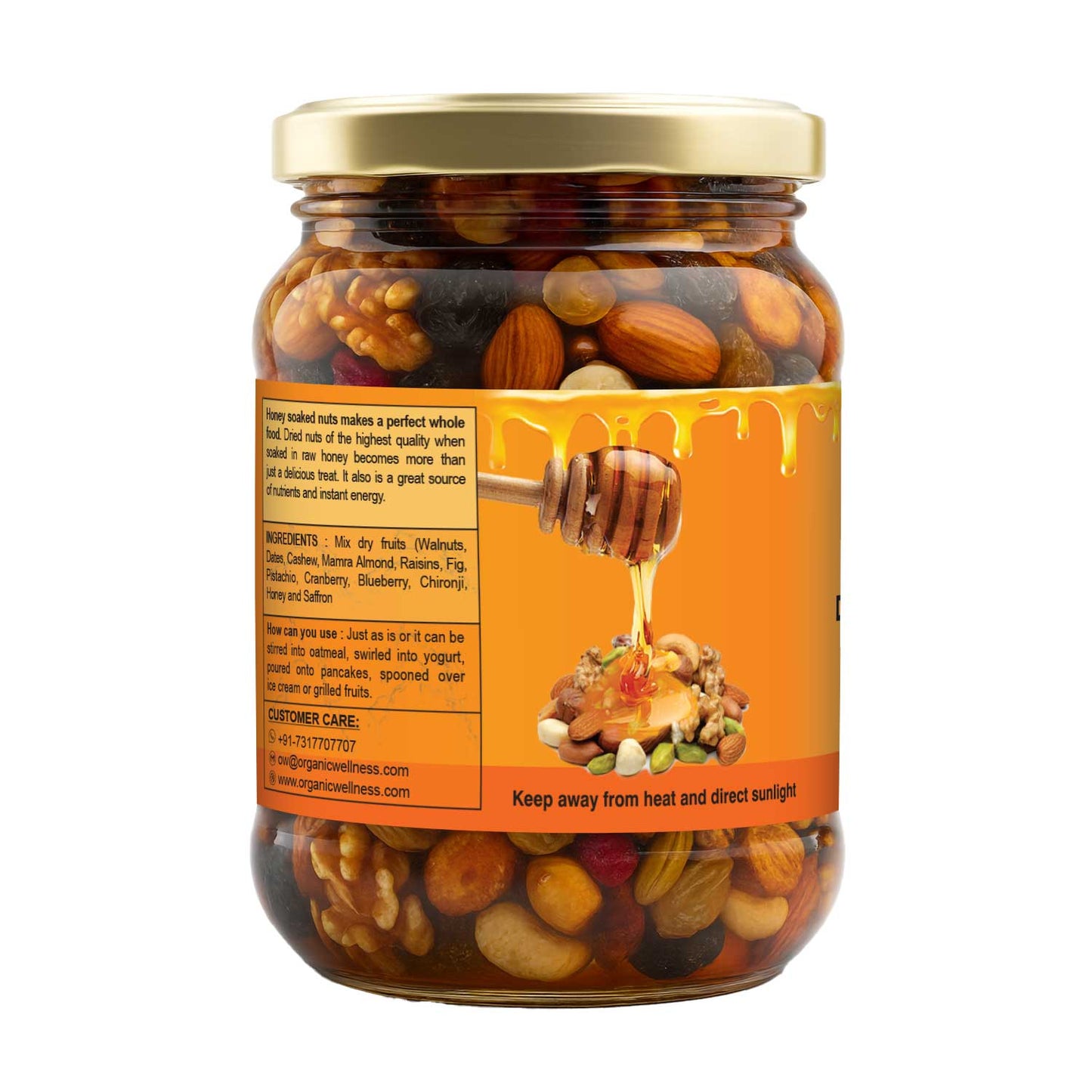 Organic Wellness Dry Fruits with Honey