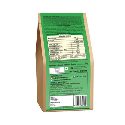 Organic Wellness Fennel Seeds