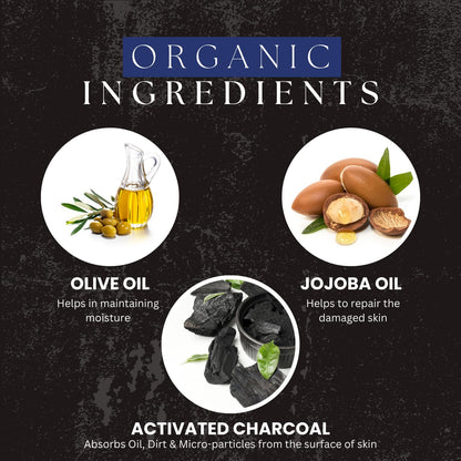 Amazing Earth Organic Charcoal Face Scrub (100 GM)