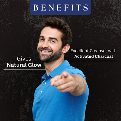 Amazing Earth Organic Charcoal Face Scrub (100 GM)