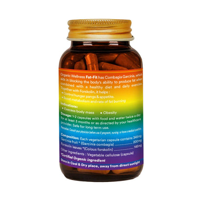 Organic Wellness Fat Fit  90 Capsules